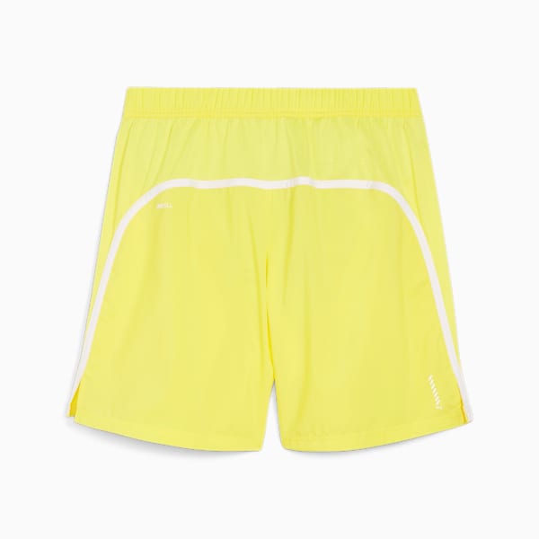 Shorts de running con pierna de 17cm para hombre PRIDE Velocity, Court Yellow, extralarge