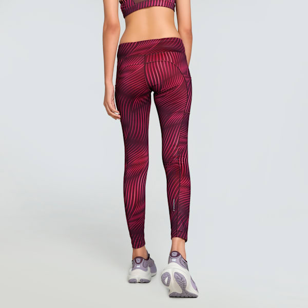 RUN FAV VELOCITY Women's Running Tights, Midnight Plum, extralarge-IND