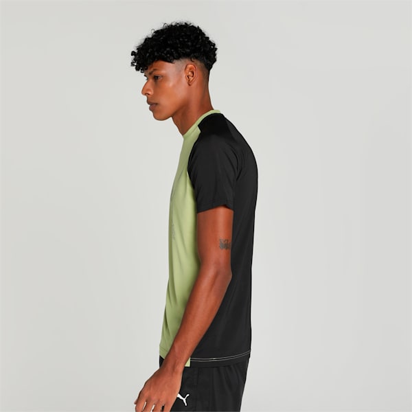 PUMA x one8 Men's Active Training Slim Fit T-shirt, Kiwi Green-PUMA Black, extralarge-IND