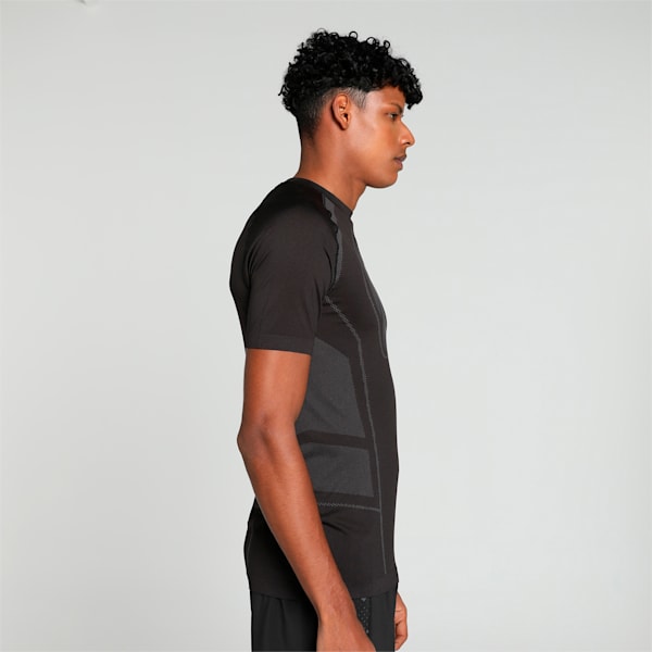 PUMA x one8 Men's Seamless Training T-shirt, PUMA Black-Stormy Slate, extralarge-IND