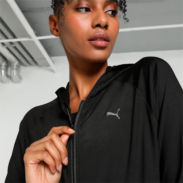 Studio Foundation Women's Slim Fit Training Jacket, PUMA Black, extralarge-IND