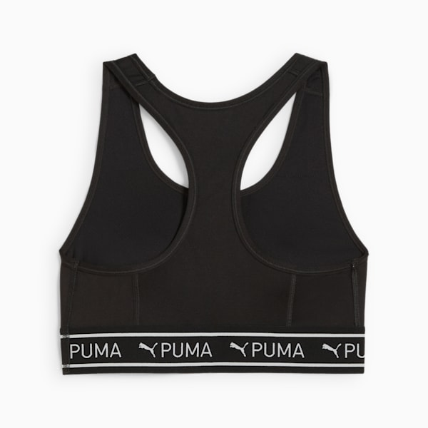 4KEEPS Elastic Medium Impact Bra, PUMA Black-2024 version, extralarge