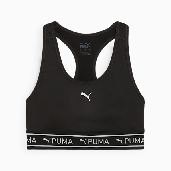 Top deportivo elástico para mujer 4KEEPS, PUMA Black-2024 version, extralarge