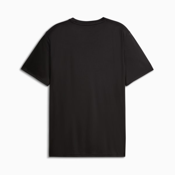 PUMA FIT Men's Graphic Tee, PUMA Black, extralarge