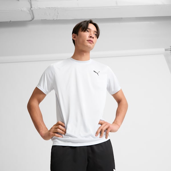 Playera estampada para hombre PUMA FIT, Silver Mist, extralarge