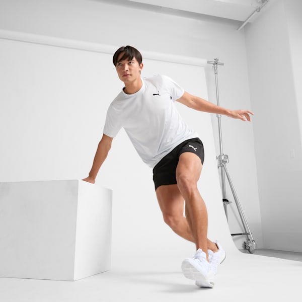 Playera estampada para hombre PUMA FIT, Silver Mist, extralarge