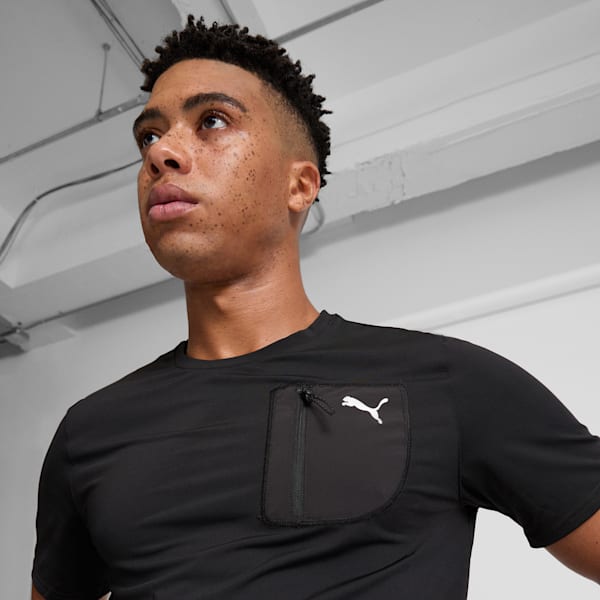 Poly Cargo Men's Tee, PUMA Black, extralarge