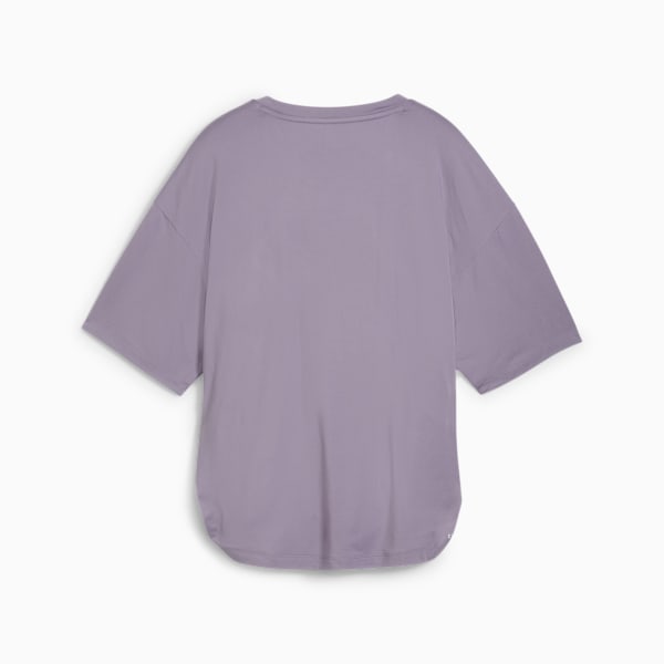 STUDIO Women's Twist Tee, Pale Plum, extralarge