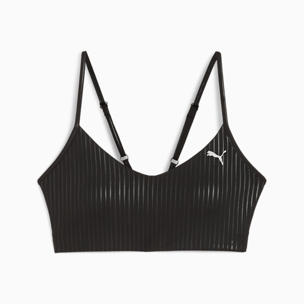MOVE ULTRABARE All-Over Print Bra, PUMA Black, extralarge