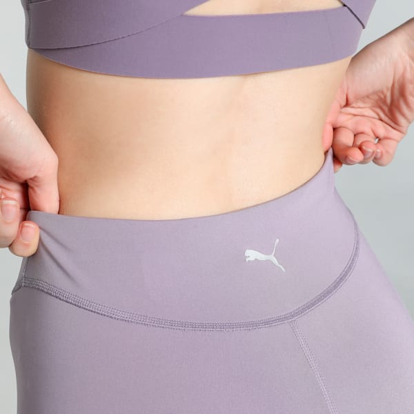 ULTRABARE Women's High-Waist 7/8 Training Tights, Pale Plum, extralarge-IND