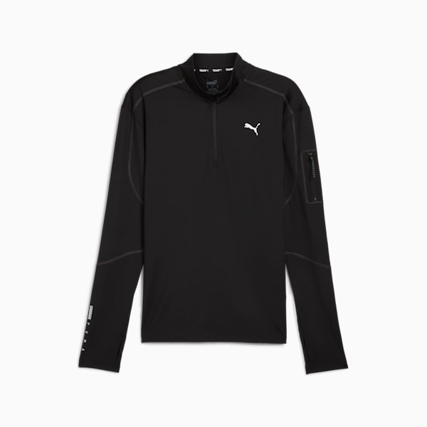 Puma black shoes mens quarter zip outlet