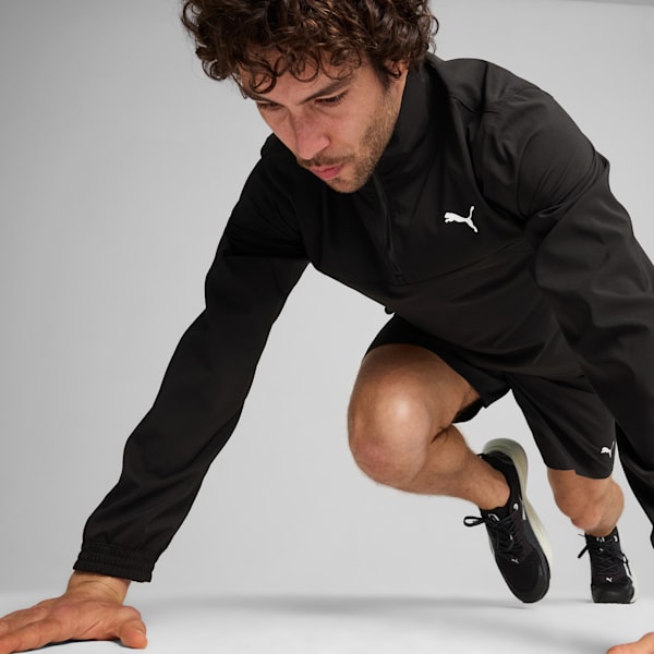 Chamarra tejida PUMA FIT Trend para hombre, PUMA Black, extralarge