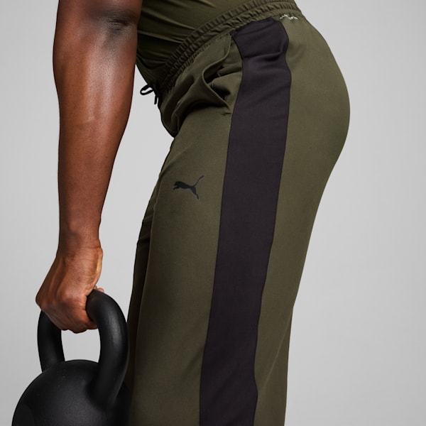 Pants CLOUDSPUN para hombre, Dark Olive-PUMA Black, extralarge