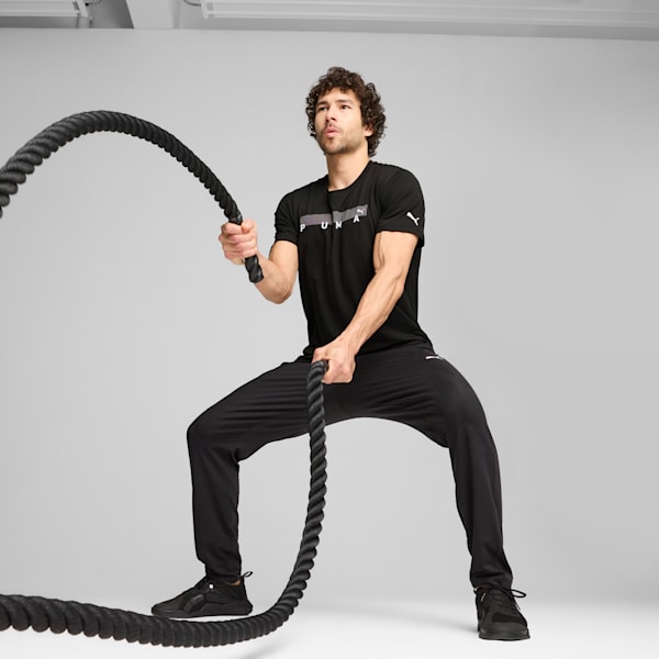 Playera PUMA FIT CLOUDSPUN para hombre, PUMA Black, extralarge