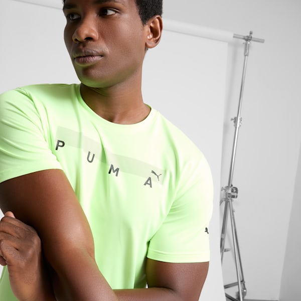 PUMA FIT CLOUDSPUN Men's Tee, Fizzy Apple, extralarge