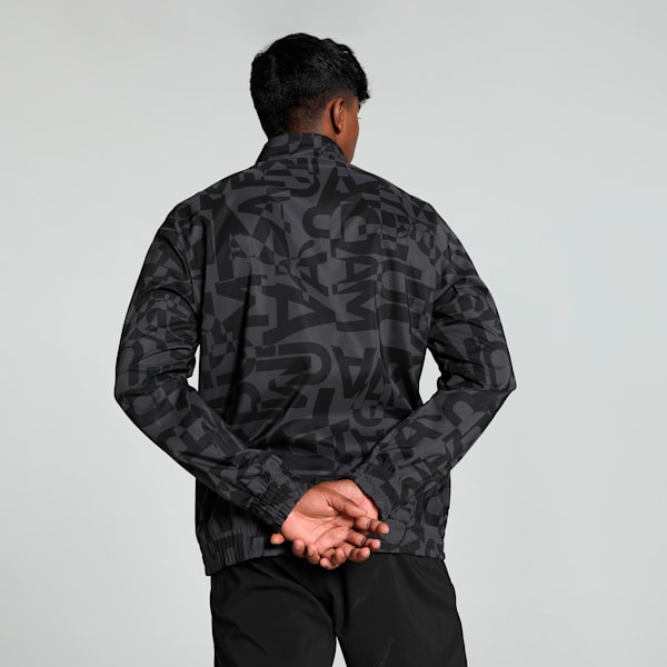 FIT All-Over Print Men's Training Jacket, PUMA Black, extralarge-IND