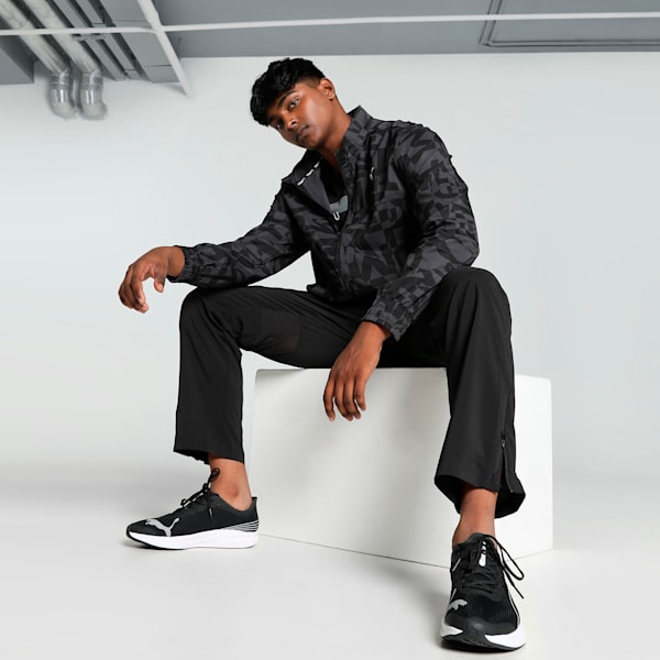 FIT All-Over Print Men's Training Jacket, PUMA Black, extralarge-IND