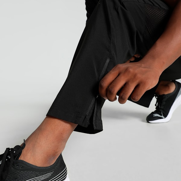 Men's Training Woven Tapered Pants, PUMA Black, extralarge-IND