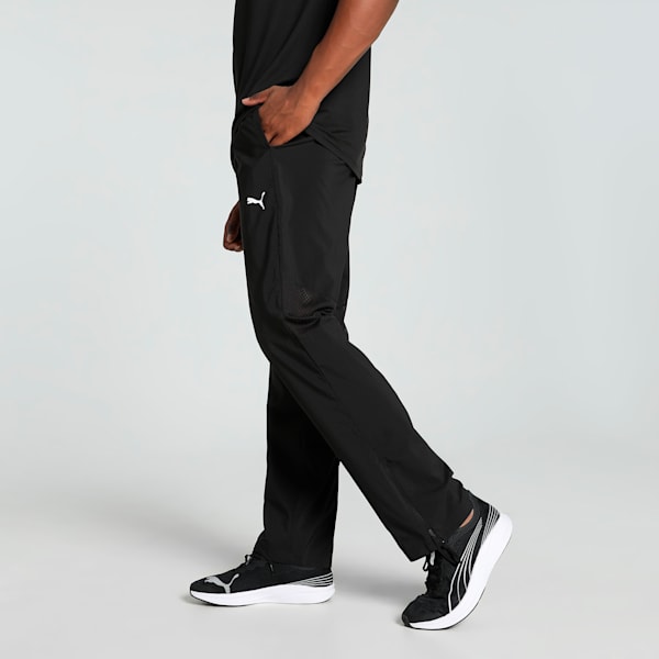 Men's Training Woven Tapered Pants, PUMA Black, extralarge-IND