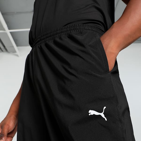 Men's Training Woven Tapered Pants, PUMA Black, extralarge-IND