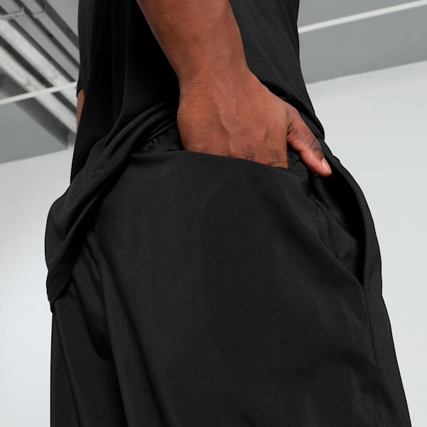 Men's Training Woven Tapered Pants, PUMA Black, extralarge-IND