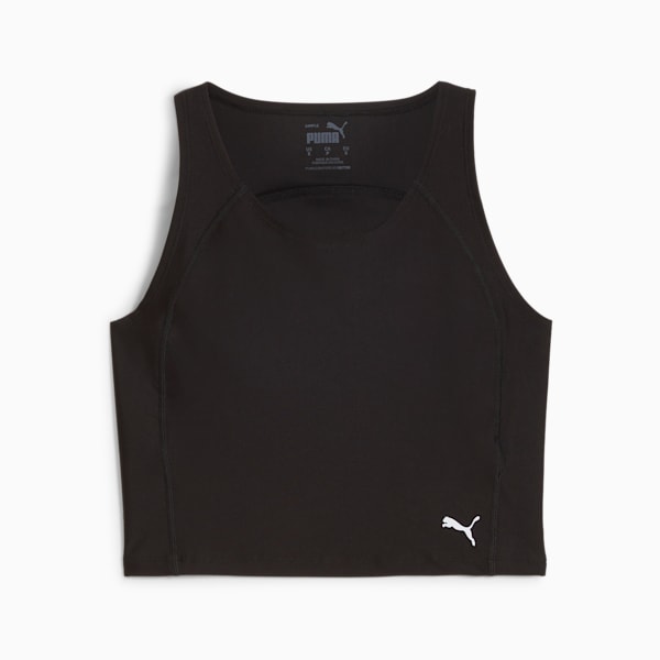 PUMA RUN Ultraform Crop Tank Top Women s Black Size XXL