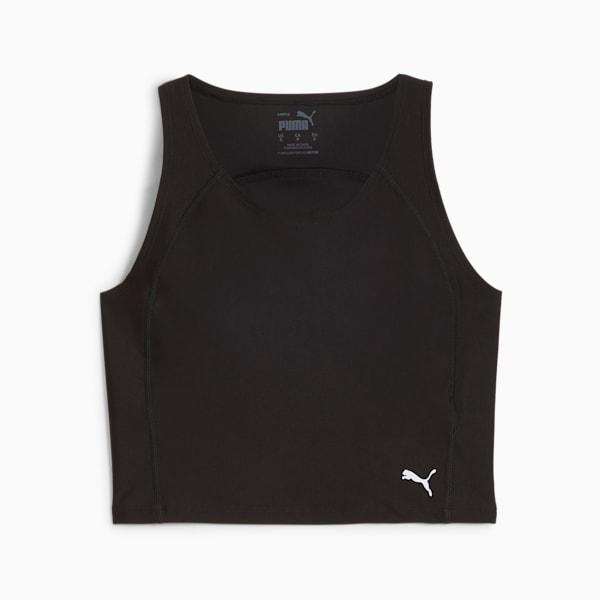 PUMA RUN Ultraform Women's Crop Tank, PUMA Black, extralarge