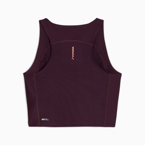 PUMA RUN Ultraform Women's Crop Tank, Midnight Plum, extralarge