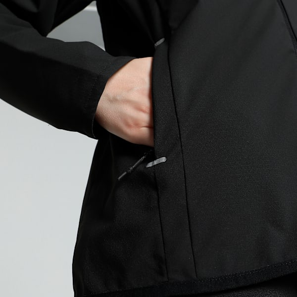 RUN Women's Running Rain Jacket, PUMA Black, extralarge-IND