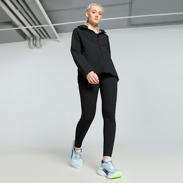 RUN Women's Running Rain Jacket, PUMA Black, extralarge-IND
