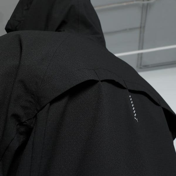 RUN Women's Running Rain Jacket, PUMA Black, extralarge-IND