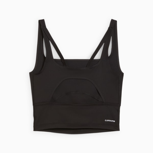 STUDIO CLOUDSPUN Women's Rib Tank, PUMA Black, extralarge