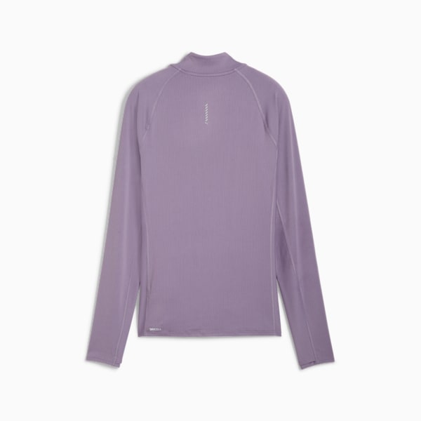 Chamarra Run For Her para mujer, Pale Plum, extralarge