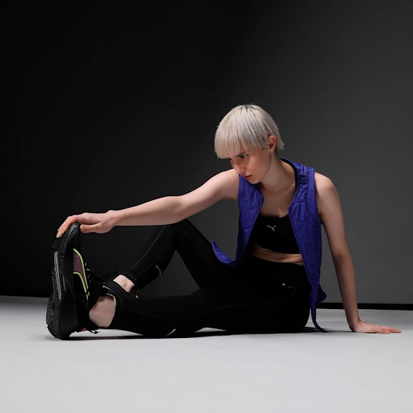 RUN Microfleece Women's Running Tights, PUMA Black, extralarge-IND