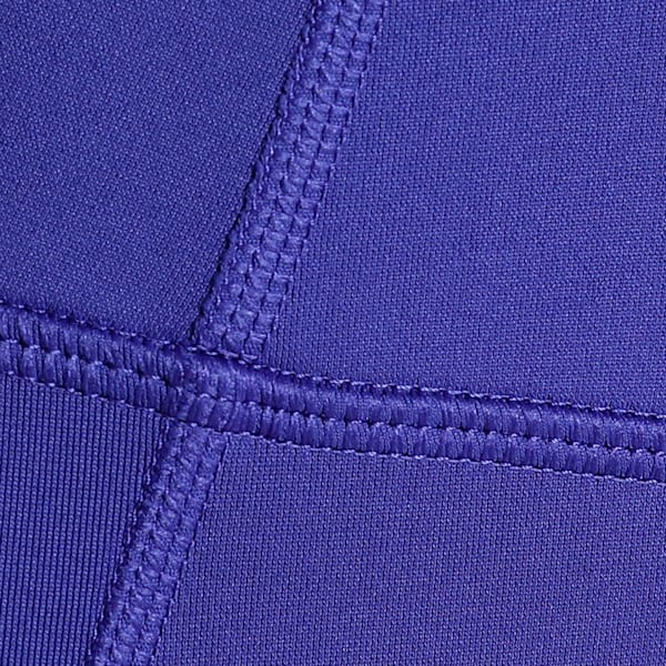 RUN Microfleece Women's Running Tights, Lapis Lazuli, extralarge-IND