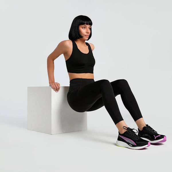 SHAPELUXE Women's High-Waist Training Tights, PUMA Black-PUMA White, extralarge-IND