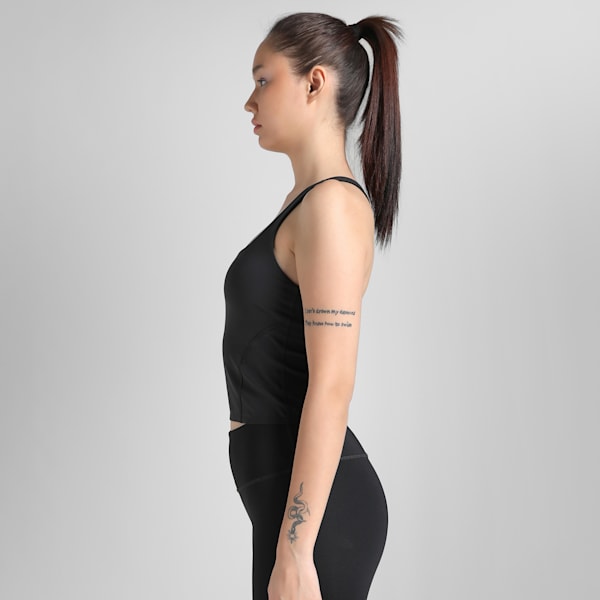 SHAPELUXE 2-in-1 Women's Training Tank Top, PUMA Black-PUMA White, extralarge-IND