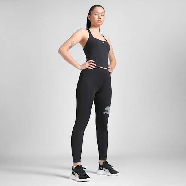 SHAPELUXE 2-in-1 Women's Training Tank Top, PUMA Black-PUMA White, extralarge-IND