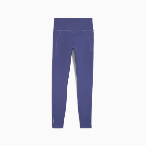 CLOUDSPUN Women's Soft High-Waist Training Tights, Blue Crystal, extralarge-IND