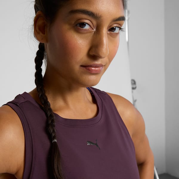 Débardeur CLOUDSPUN Femme, Midnight Plum, extralarge