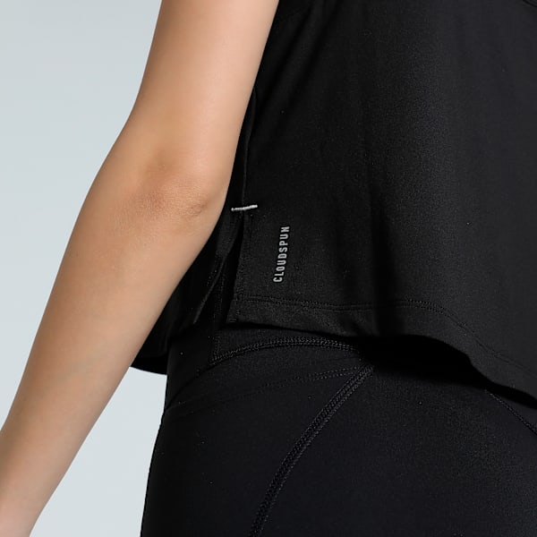 CLOUDSPUN Women's Training Tank, PUMA Black-PUMA White, extralarge-IND