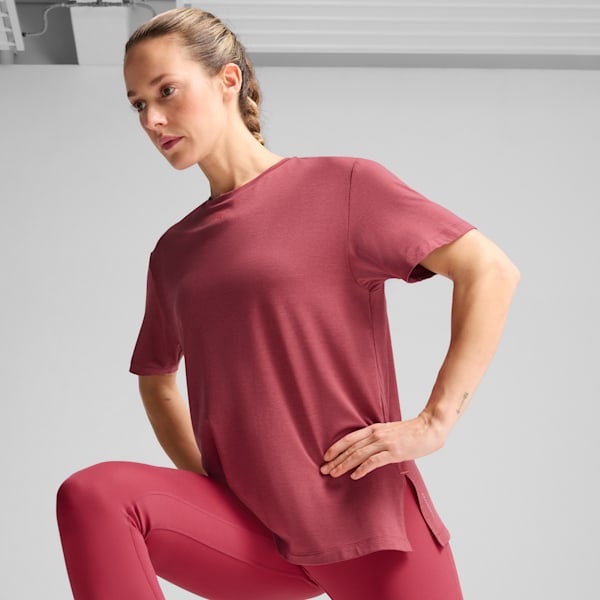 CLOUDSPUN Women's Tee, Port Heather, extralarge