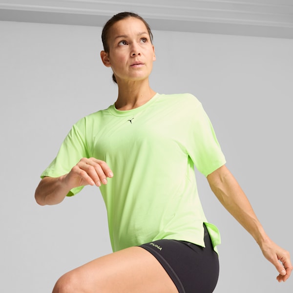 Playera CLOUDSPUN para mujer, Fizzy Apple, extralarge