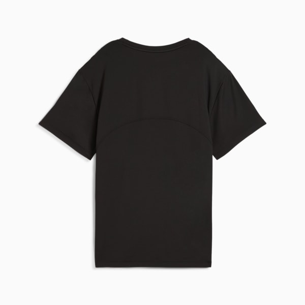 CLOUDSPUN Women's Tee, PUMA Black-PUMA White, extralarge