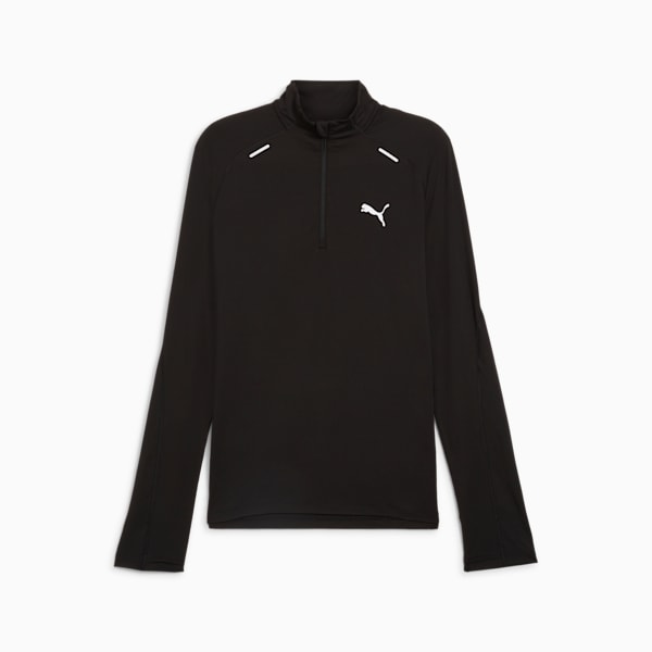 Playera Hombre RUN CLOUDSPUN, PUMA Black, extralarge