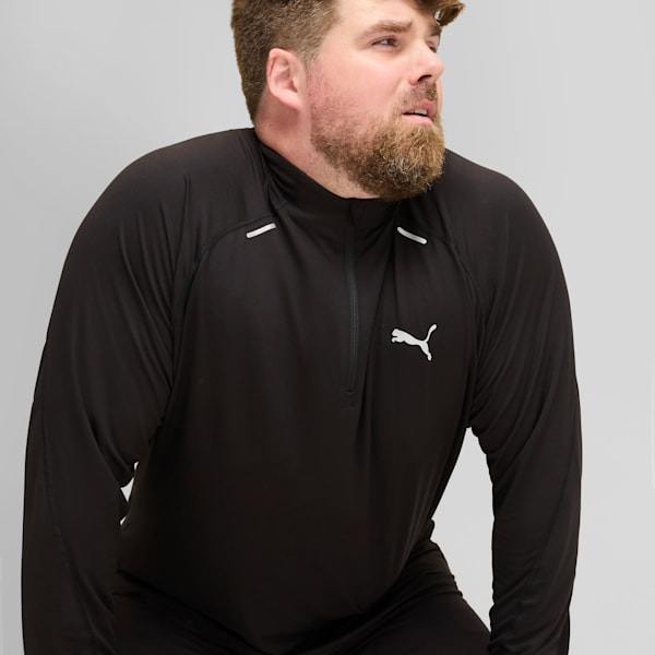 Playera Hombre RUN CLOUDSPUN, PUMA Black, extralarge