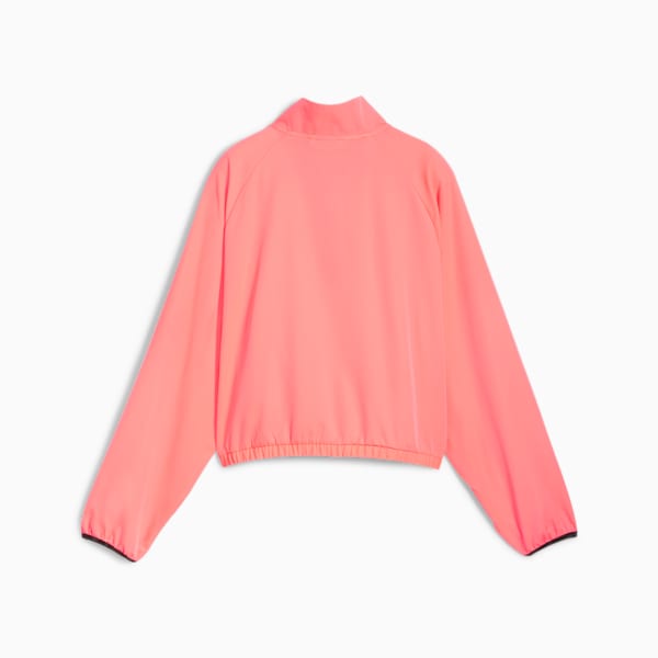 Veste tissée demi-zippée HYPERNATURAL Femme, Sunset Glow, extralarge