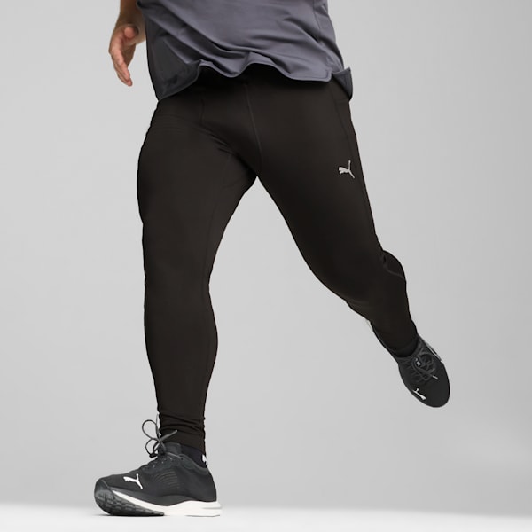 Collant PUMA RUN Brushed Homme, PUMA Black, extralarge