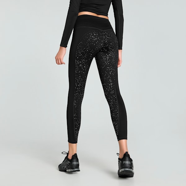 INTERGALACTIC High-Waist 7/8 Women's Training Tights, PUMA Black, extralarge-IND