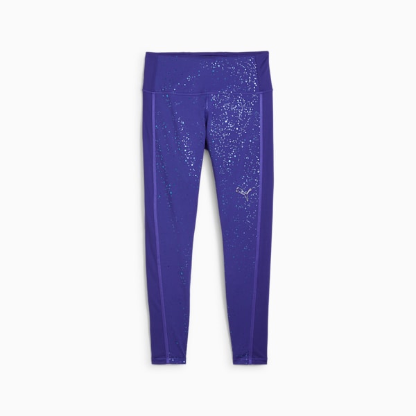 INTERGALACTIC Women's High-Waist 7/8 Tights, Lapis Lazuli, extralarge